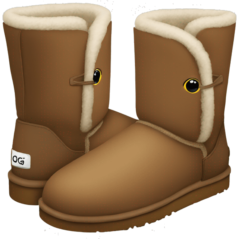 uggs shoes emoji