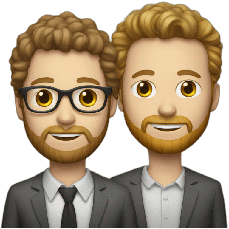 Sean Parker and Daniel Klaus emoji