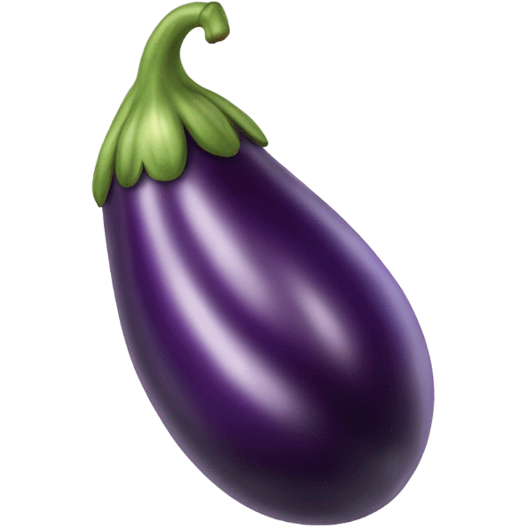 Rainbow eggplant emoji