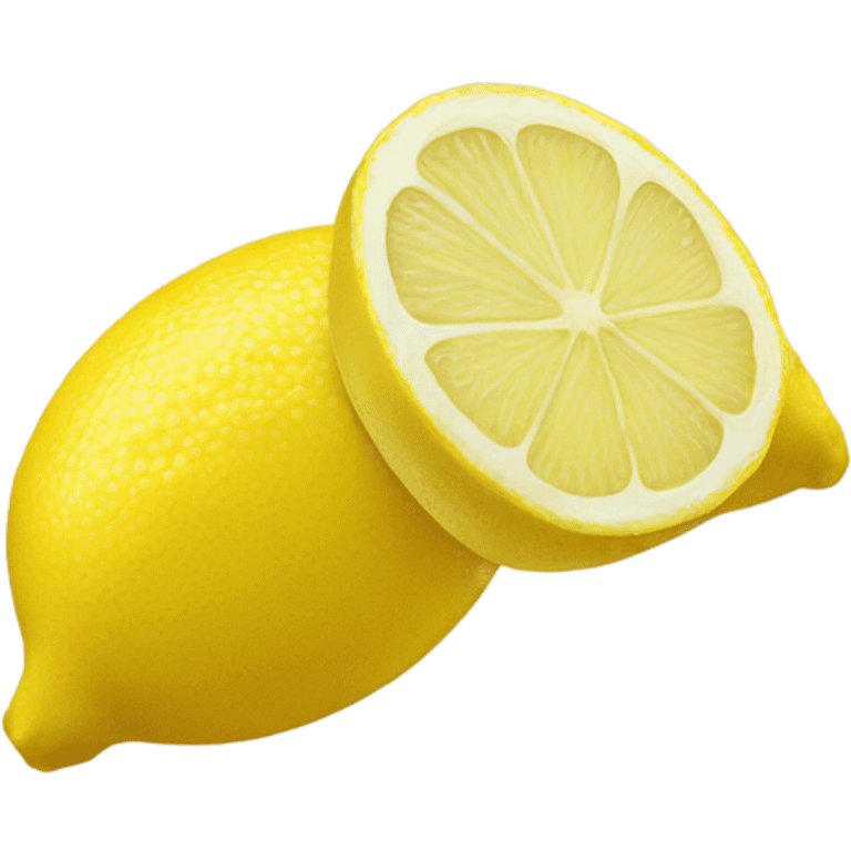 Lemon slice emoji