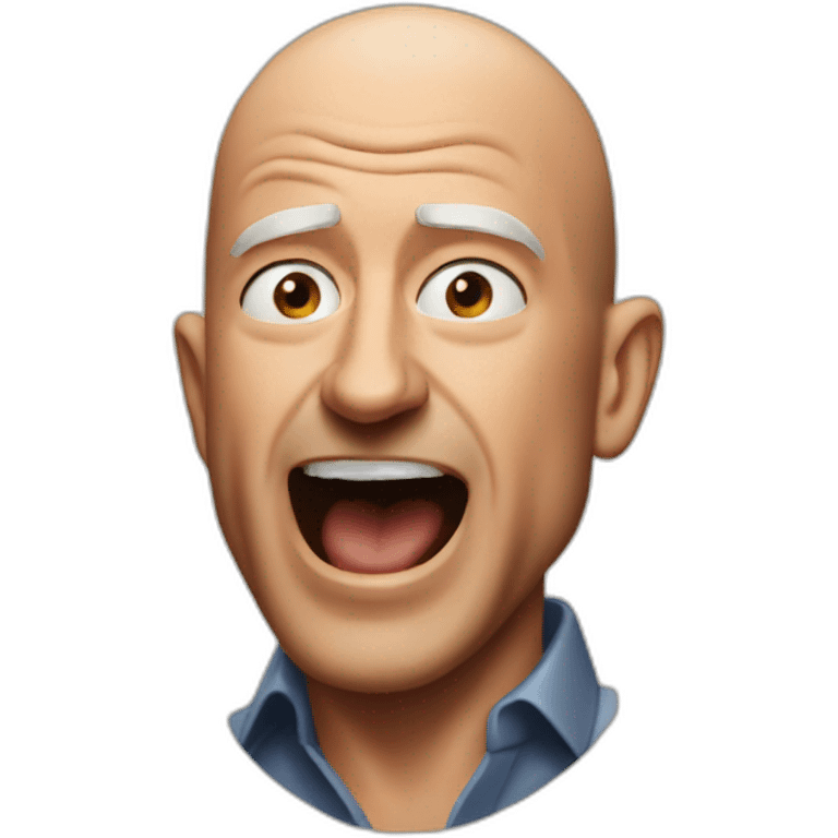 jeff bezos yelling at worker emoji