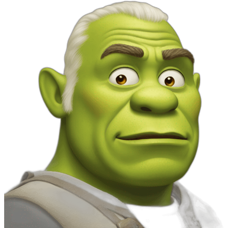 white-shrek emoji