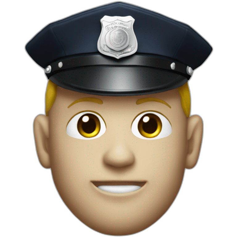 Corey taylor in a police emoji