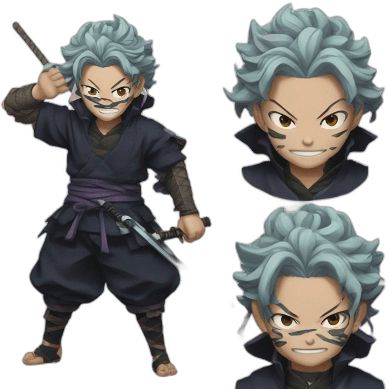 Tanjiro kamado demon slayer emoji