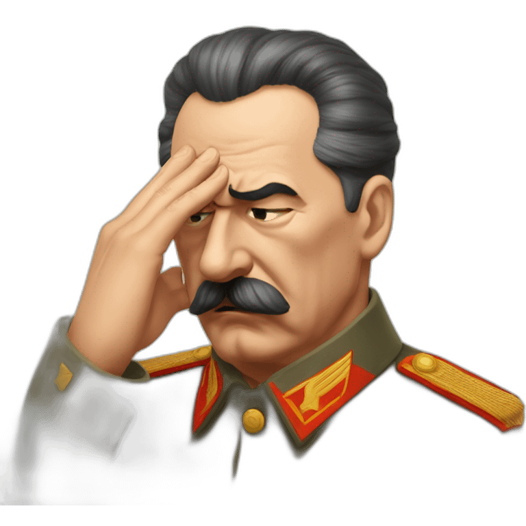 Stalin facepalm emoji