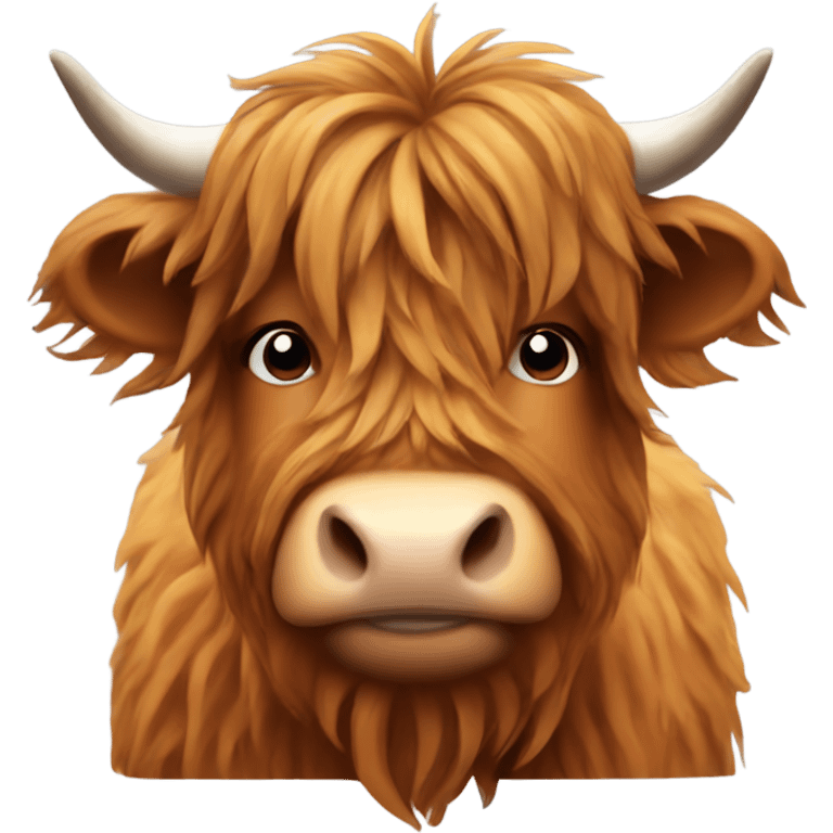 Highland cow emoji