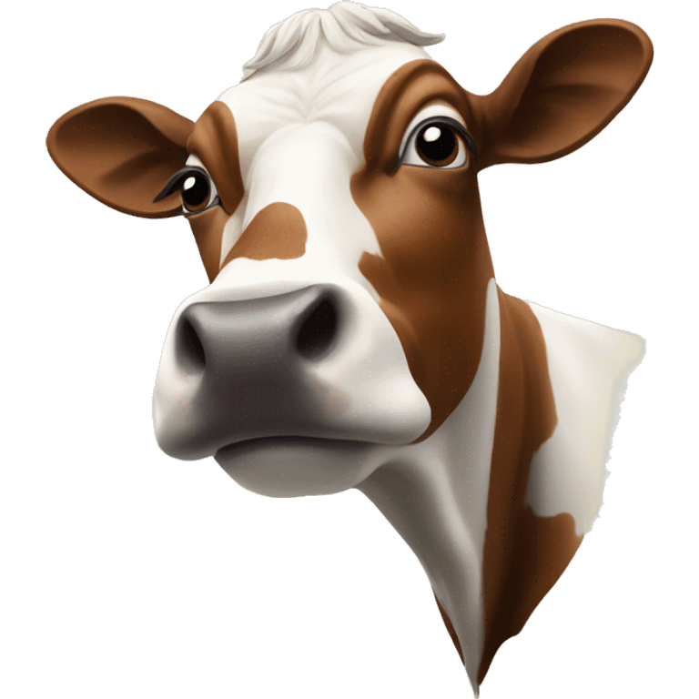 Normande cow  emoji