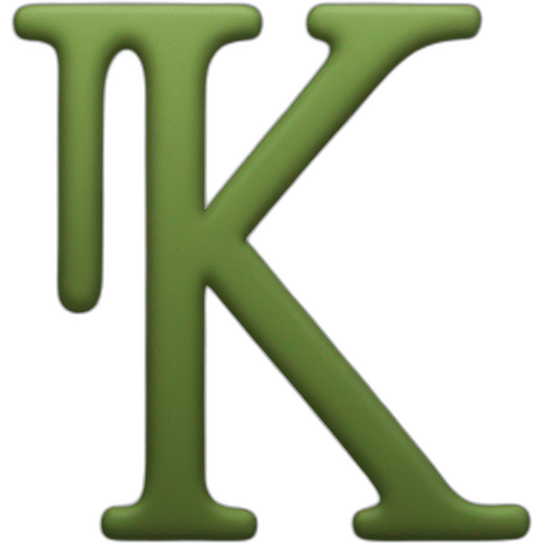 letter K emoji