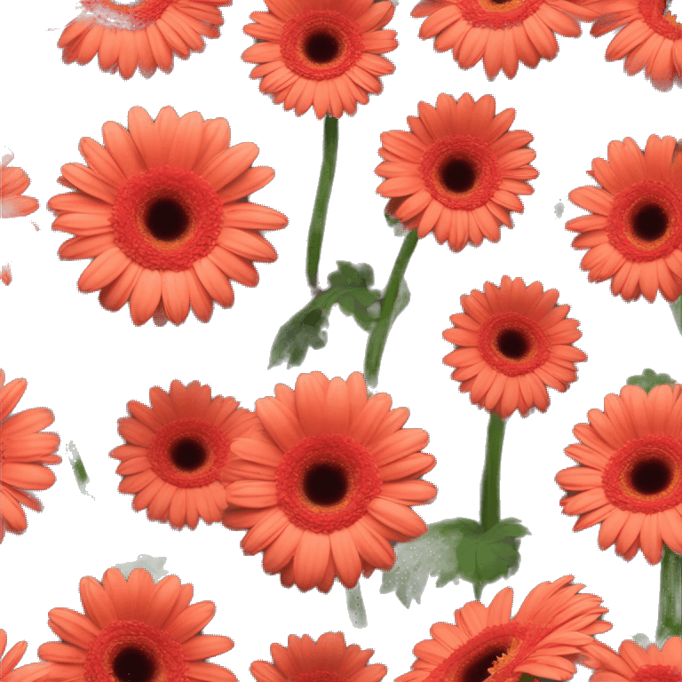 Gerbera  emoji