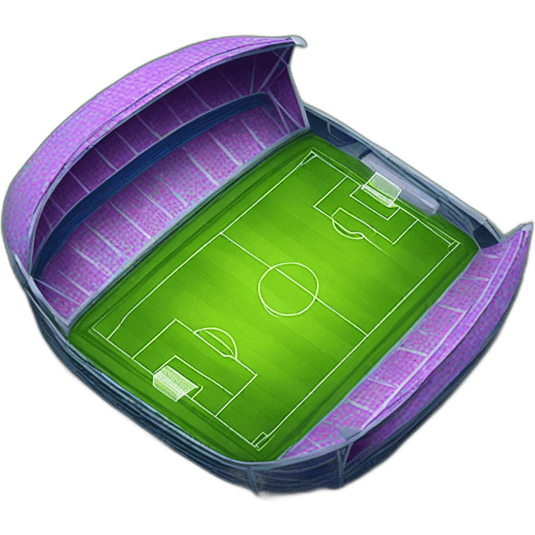 champions league soccer stadium emoji