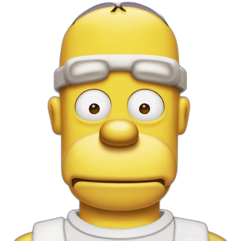 homer simpson face emoji