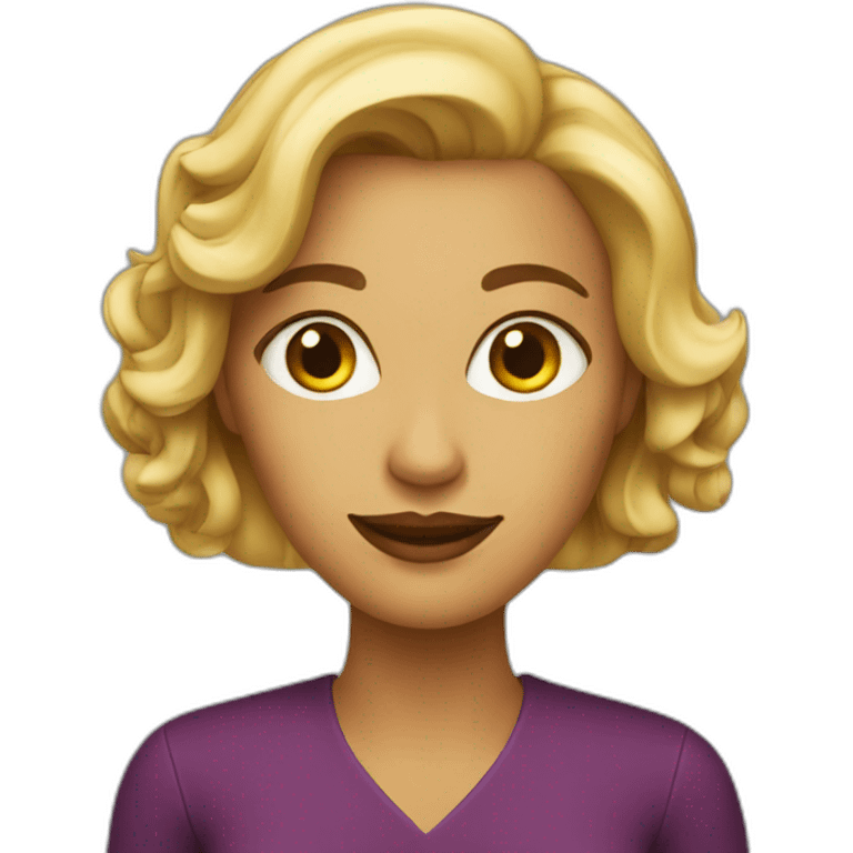 talent recruiter woman emoji