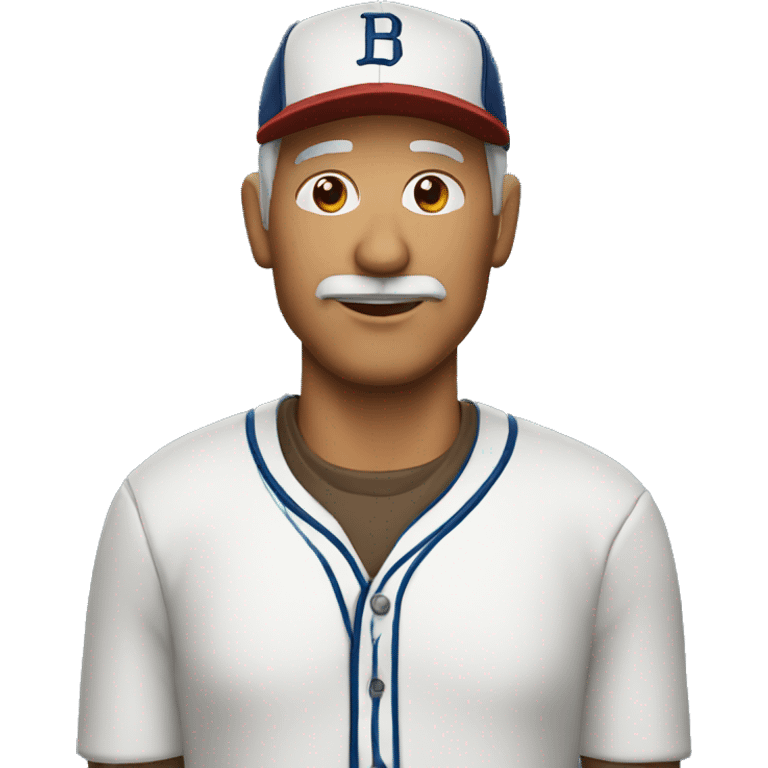 older man with baseball hat emoji