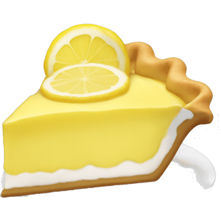 Lemon pie emoji