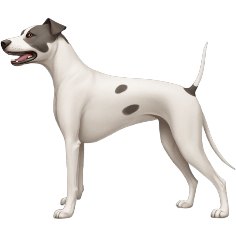 Pitbull greyhound mix emoji