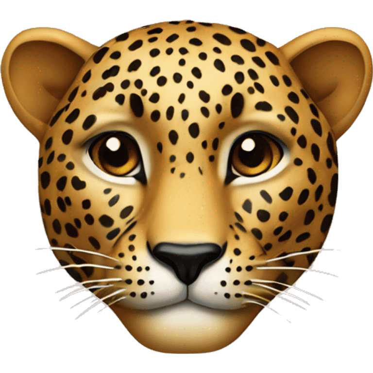 leopard with diamonds  emoji