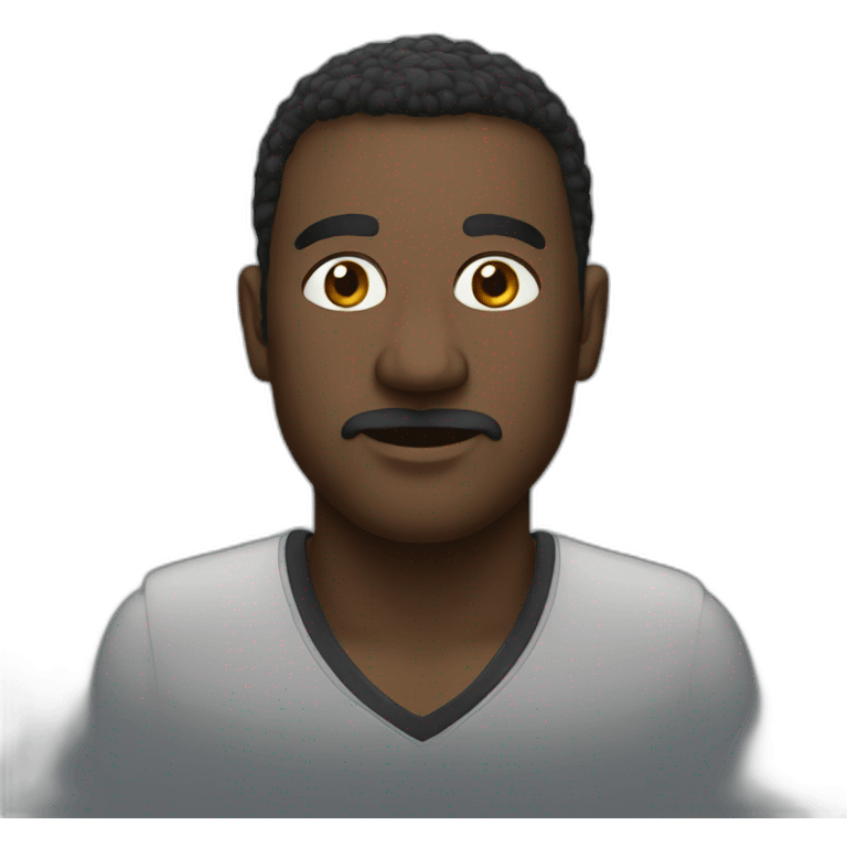 Bigard black emoji