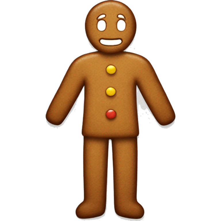 ginger bread man emoji