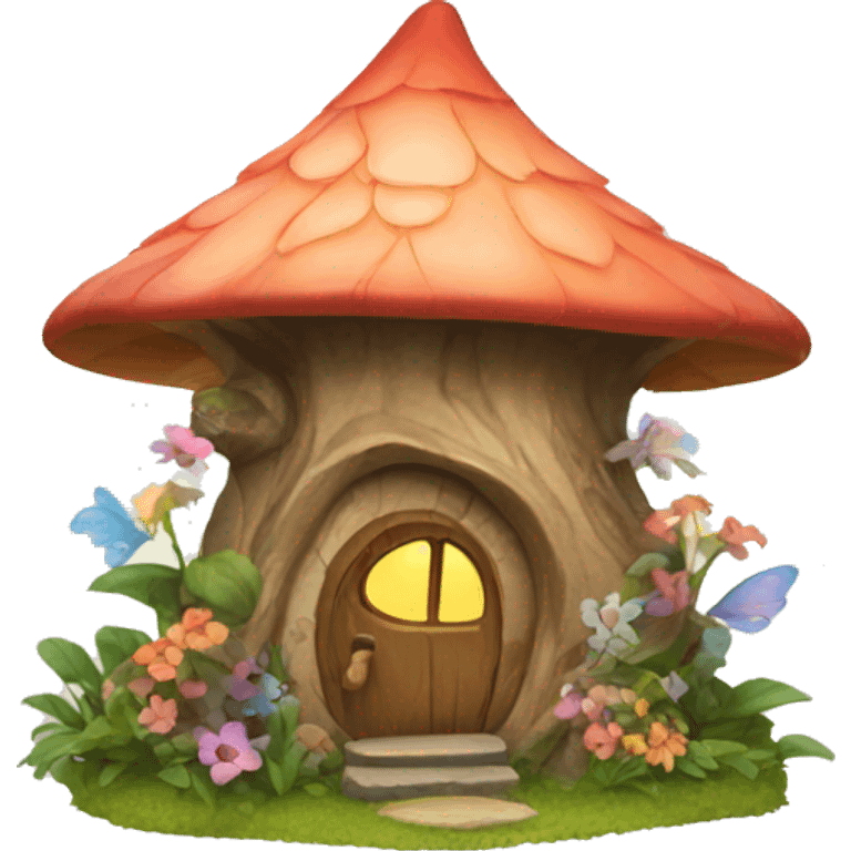 Fairy house emoji