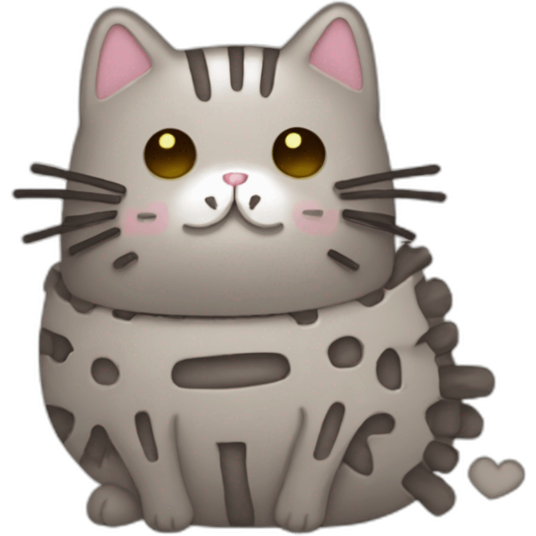 skelleton pusheen emoji