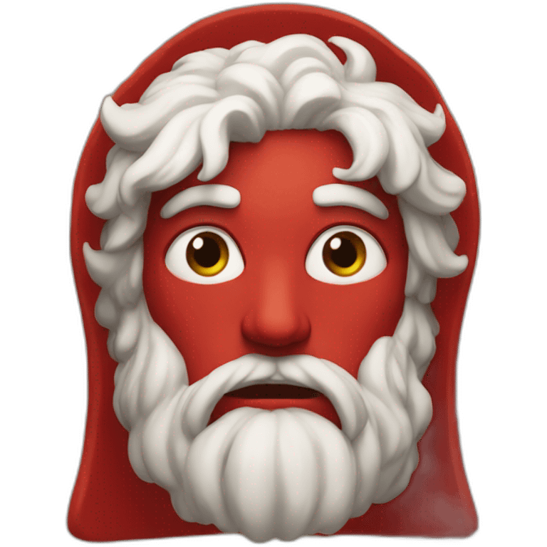 red-god emoji