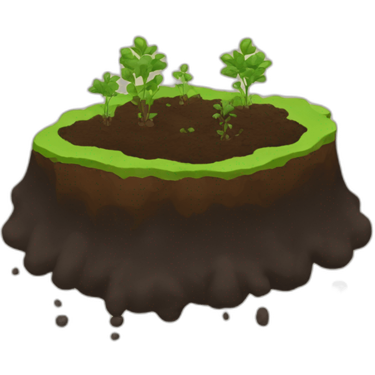 floating soil emoji