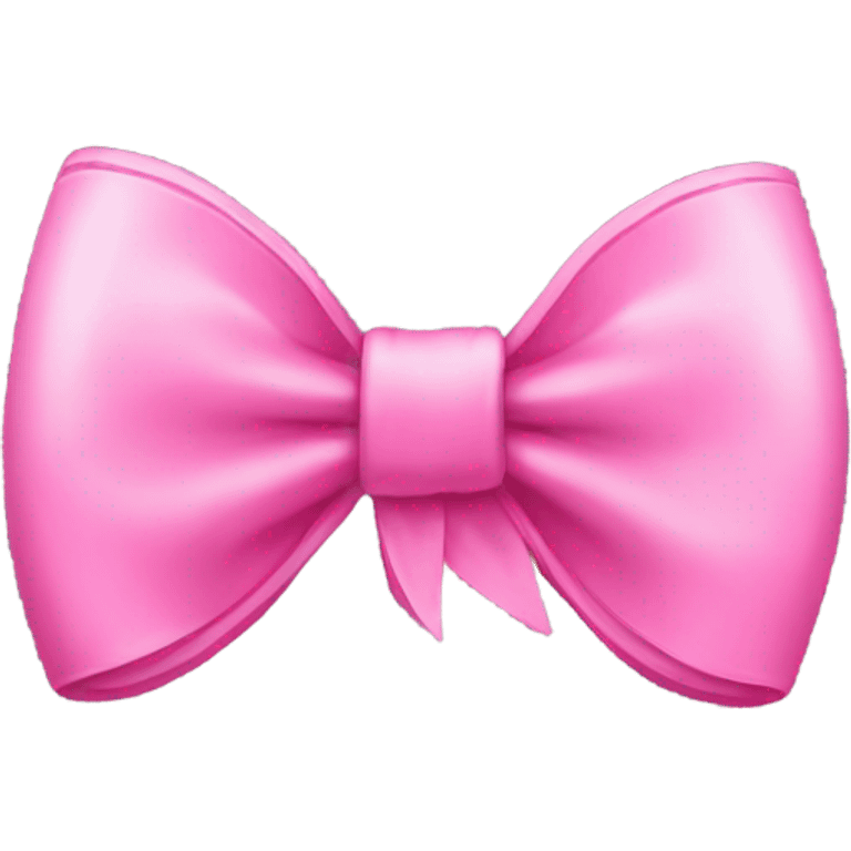 Pink bow emoji