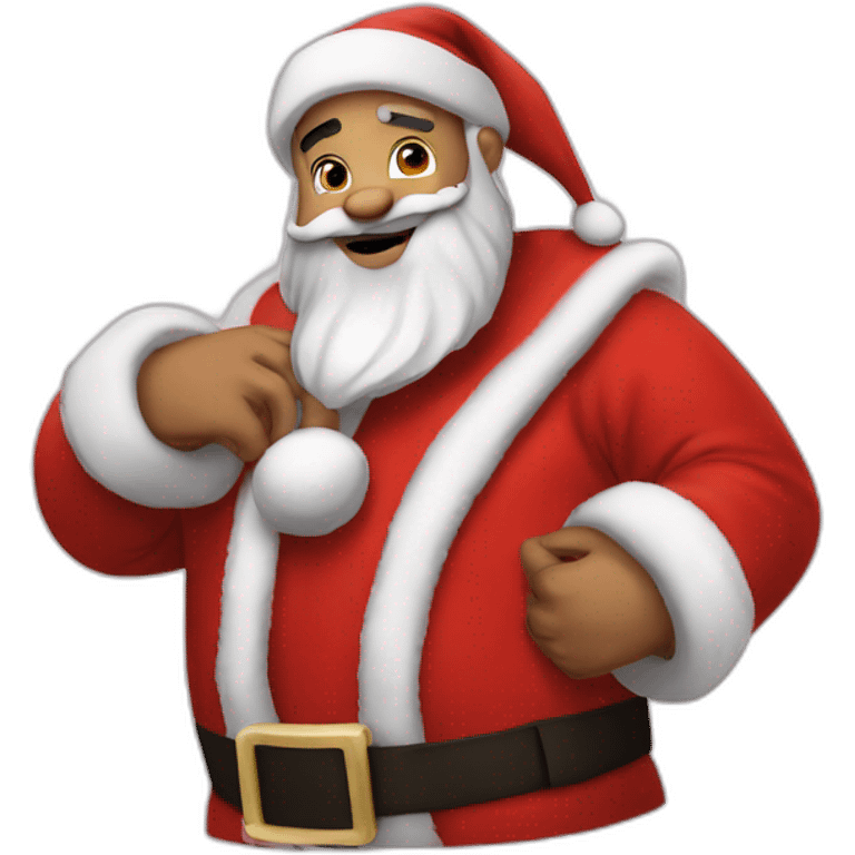 drake as santa claus emoji