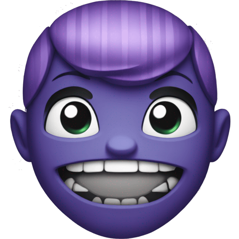 Purple stitch emoji