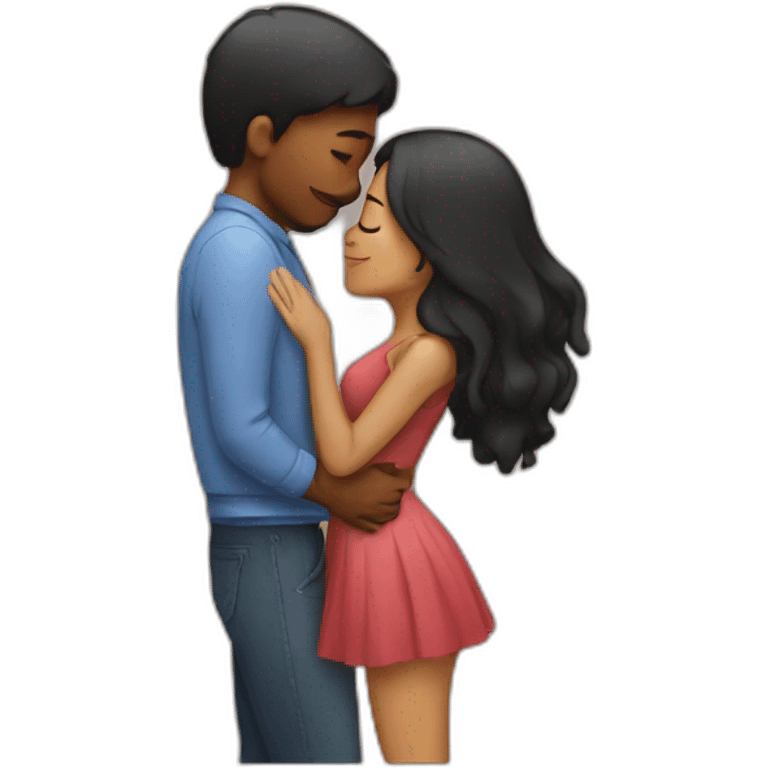 Kissing Girlfriend  emoji