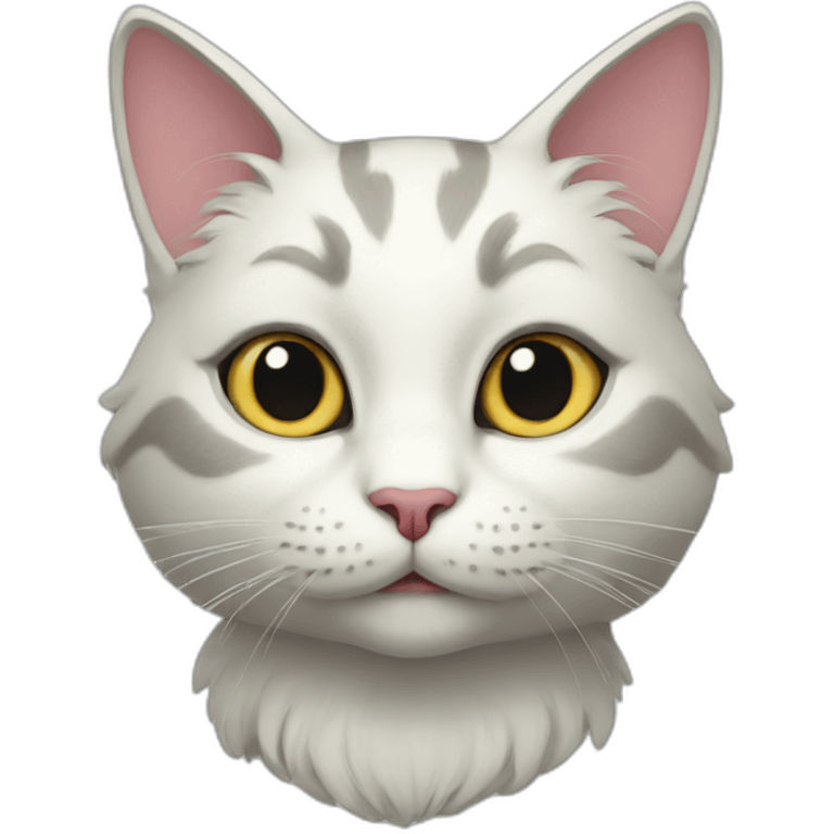 Alice in wonderland cat emoji