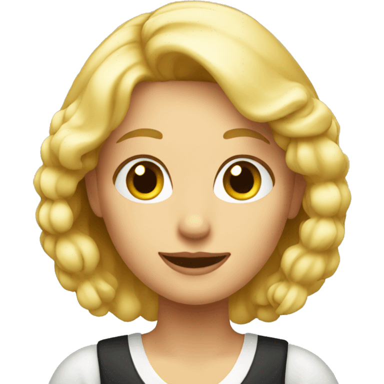 blond barmaid emoji