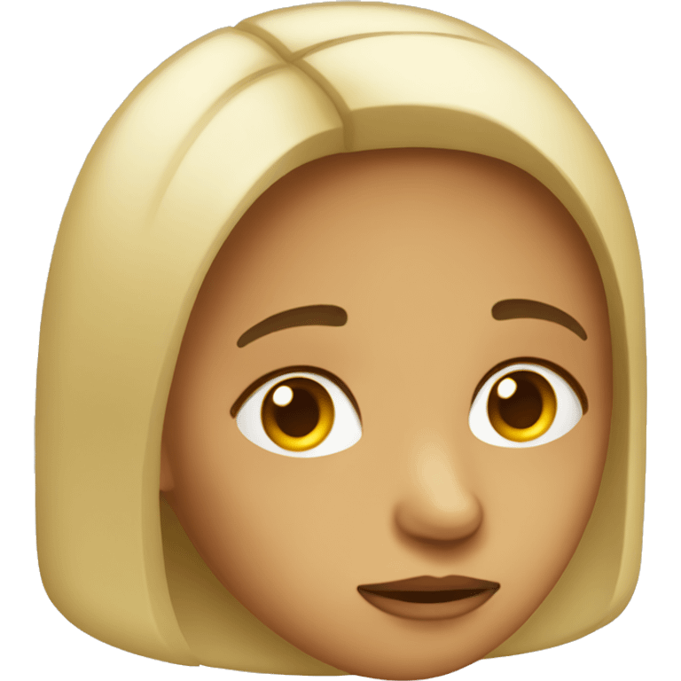 una mujer triste emoji