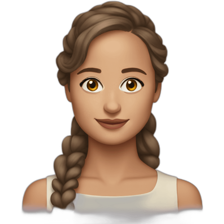 alicia vikander emoji