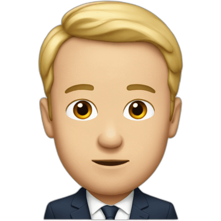 Poutin in Macron emoji