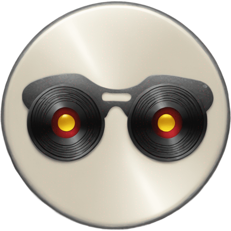 Vinyl record emoji