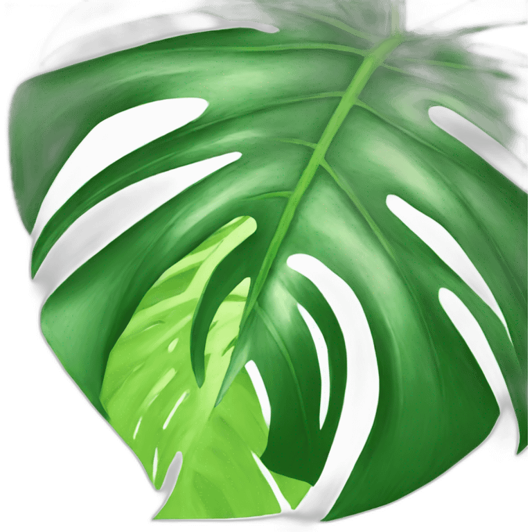 monstera emoji