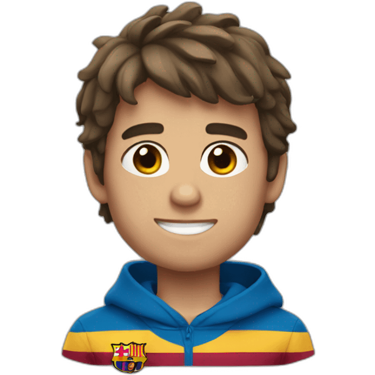 barcelona boy argentina emoji