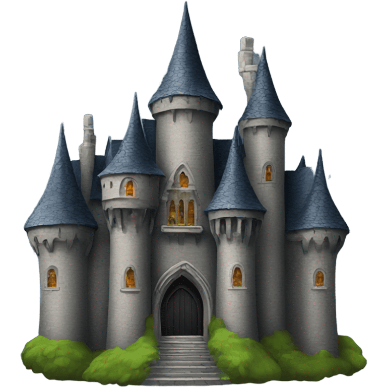 Gothic castle emoji