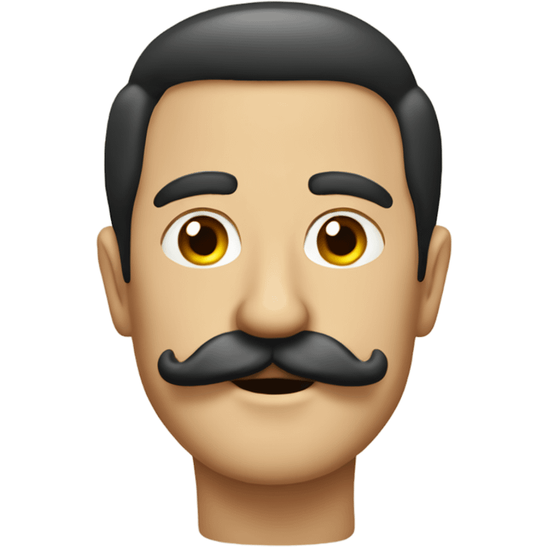 Señor con bigote  emoji