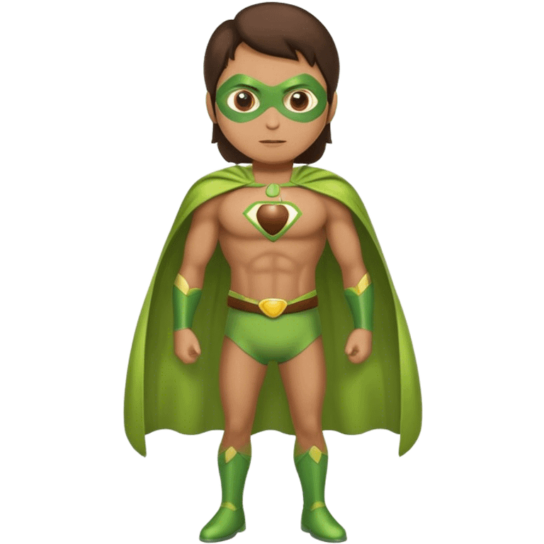 Avocado superhero emoji