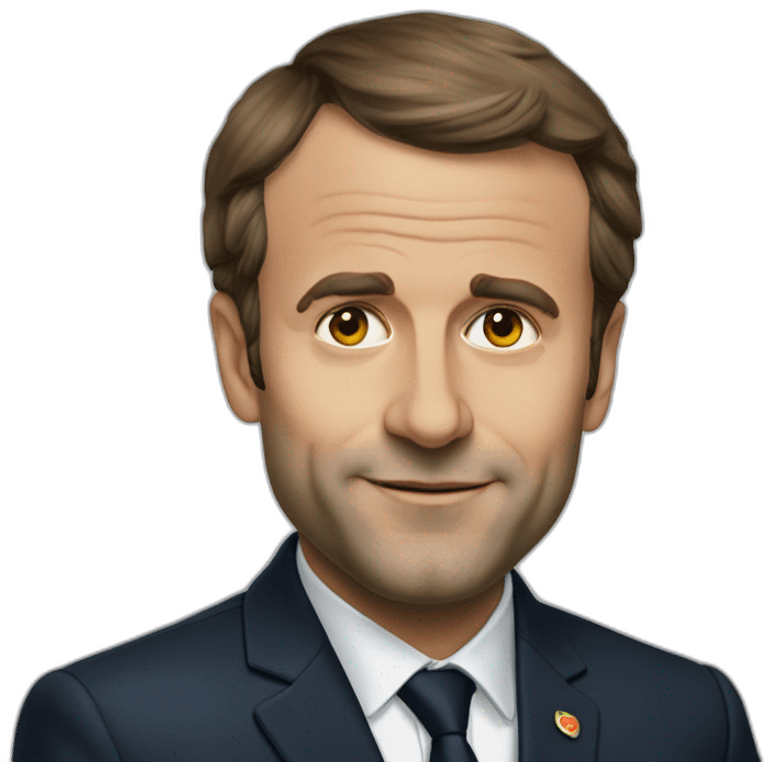 Emanuel Macron  emoji