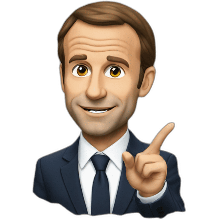 macron se prend une claque emoji