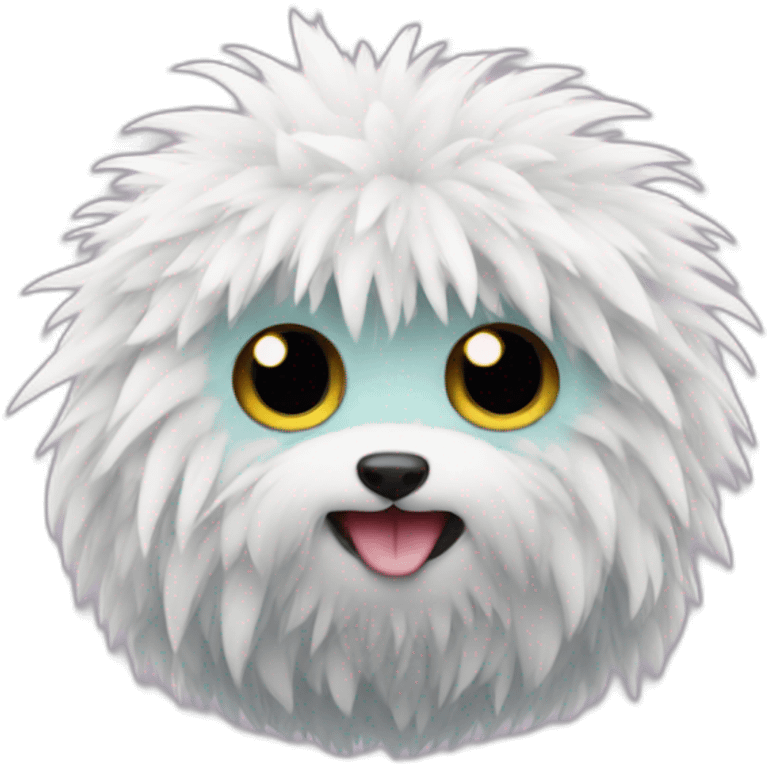 little fluffy monster emoji