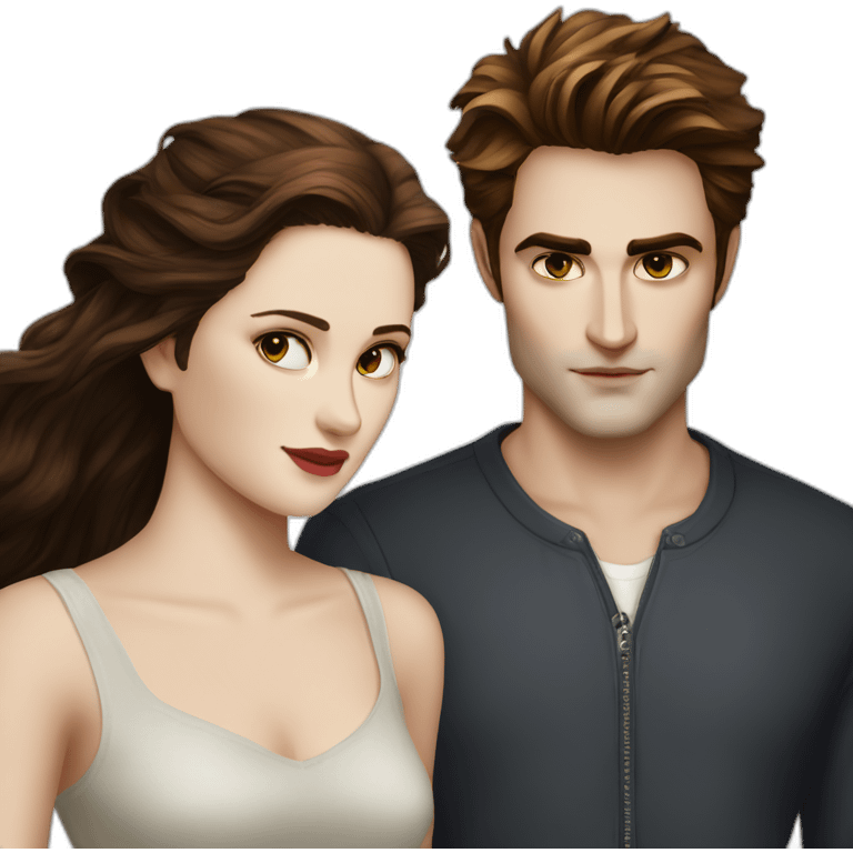 bella swan and edward cullen emoji