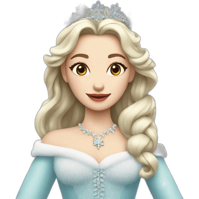 La reine des neige emoji