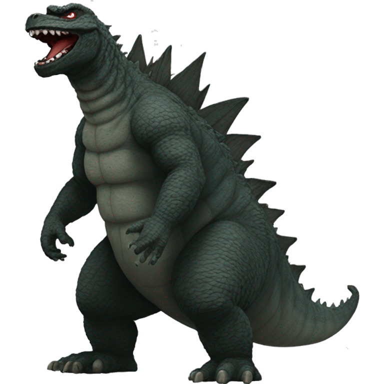 Godzilla with Jordan’s  emoji