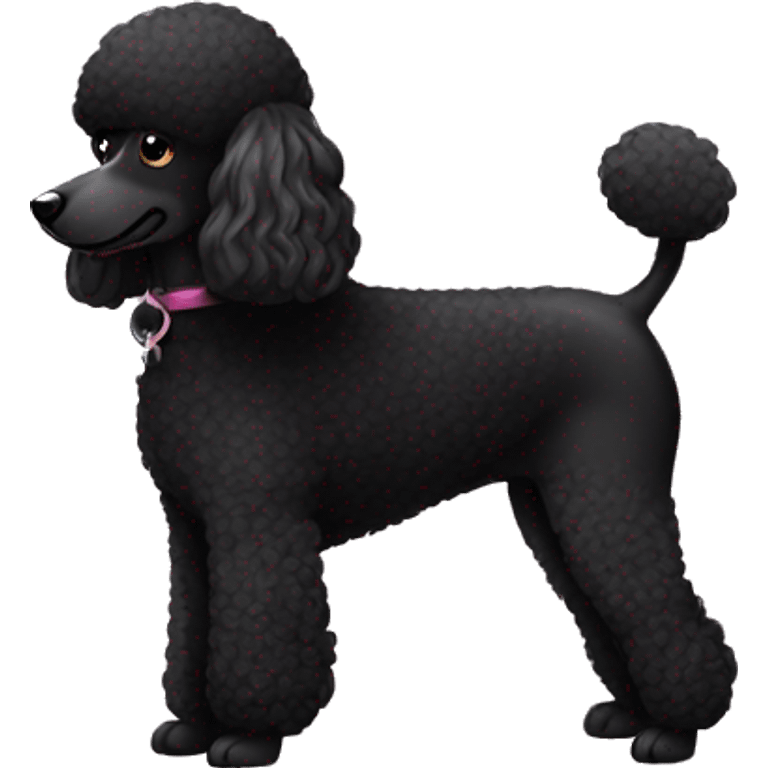 black poodle emoji