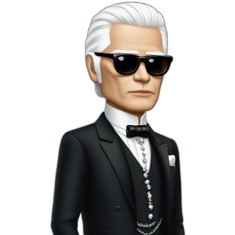 Karl lagerfeld emoji