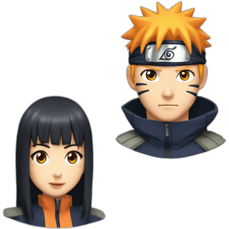 Naruto et hinata emoji